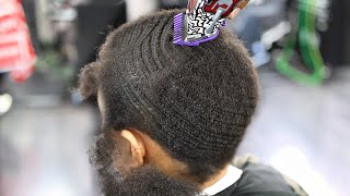 MUST WATCH HAIRCUT  END OF 10 WEEK WOLF  360JEEZY CUTS RG3 [upl. by Eelaras]