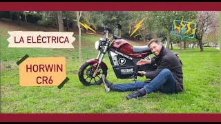 HORWIN CR6 Español⚡️La Moto ELÉCTRICA que se CARGARÁ en 10 MINUTOS ✅ [upl. by Nagaer]