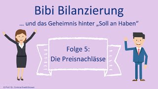 S1  E5  Preisnachlässe Buchen von Rabatten Kundenbonus Skonto einfach erklärt mit Beispielen [upl. by Drida641]