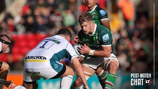 Olly Cracknell  Postmatch chat  Leicester Tigers vs Gloucester [upl. by Swetlana]