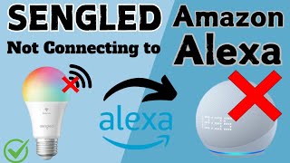 Sengled Bulb Not Connecting To Amazon Alexa  Sengled Bulb Not Working  Sengled Bulb No Wifi [upl. by Jelle]