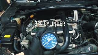 2005 VOLVO XC70 25L B5254T2 4WD Compression Test [upl. by Ydde506]