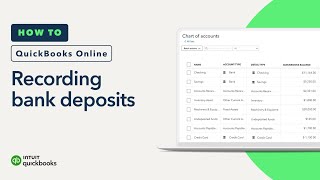 How to record a bank deposit using undeposited funds in QuickBooks Online [upl. by Hentrich]