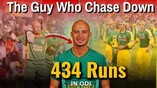 जब Gibbs ने शराब के नशे में बनाए 434 Runs  Australia vs South Africa 434 [upl. by Eentroc204]