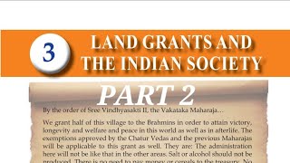 KERALASCERTCLASS 9SOCIAL SCIENCE PART 1CHAPTER 3LAND GRANTS AND THE INDIAN SOCIETYPART 2 [upl. by Gardal]