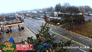 LIVE Old Fashioned Christmas Tree Cam  Carl and Joanne Foundation  South Lyon MI [upl. by Leary990]