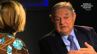 Davos 2013  An Insight An Idea with George Soros [upl. by Lynnell]