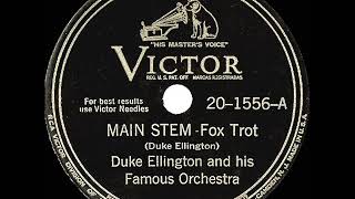 1942 Duke Ellington  Main Stem 1 RampB hit [upl. by Lein]