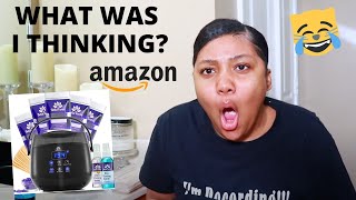 I Tried Doing a Brazilian Wax at Home using An Amazon Wax Kitalmost cried😭🥴🥵🙀 [upl. by Ataymik748]