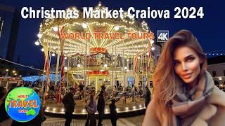 Targul de Craciun Craiova 🎅 🎄 THE MOST BEAUTIFUL CHRISTMAS MARKET IN ROMANIA 🎅🎄 [upl. by Ojok]