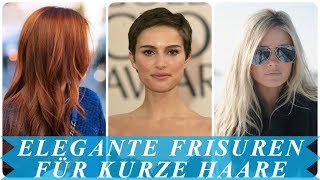 Aktuelle elegante frisuren 2018 für damen [upl. by Joerg]