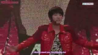 ENG SUB 140716 UKISS Juns First Stage in Japan [upl. by Bevus243]