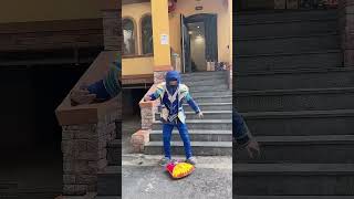 Can You Get A Gift If You Crush A Balloon Xiao Wu Is Too Miserable funnyfunnyvideo shorts [upl. by Dow]