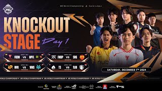 🔴 LIVE  MLBB M6 World Championship  Knockout Stage Day 1 [upl. by Ole]