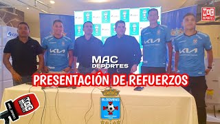 Presentación de refuerzos de Blooming  Mac Deportes [upl. by Nydnarb]