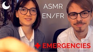 ASMR Binaural FREN  French emergencies 🏥 english subtitles available [upl. by Drawe375]