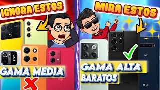 NO COMPRES UN GAMA MEDIA MEJOR UNO DE ESTOS GAMA ALTA BARATOS ✅ 2024 🚀📱 [upl. by Queri]