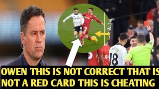 ✅Michael Owen Accuses Referee of Cheating Liverpool in Controversial Match✅ [upl. by Aikyn]