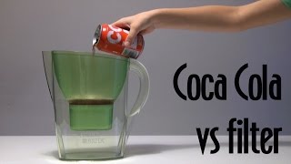 Coca Cola vs Brita filter What happens Experiment [upl. by Ja]