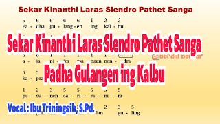 Tembang Kinanthi Laras Slendro Pathet Sanga [upl. by Studley]