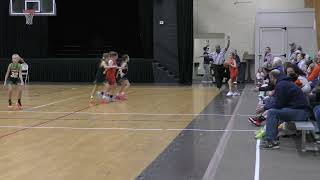 Fallston Girls Travel Basketball 1st half 12724 [upl. by Arakahs]