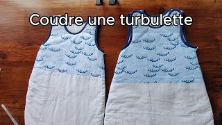 Tutoriel couture coudre une turbulette patron gratuit en description [upl. by Notfa]