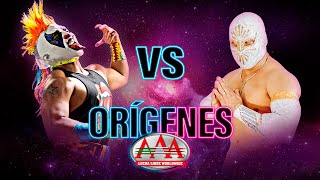 PSYCHO CLOWN vs MÍSTICO  LUCHA LIBRE AAA  MEXICAWS [upl. by Averyl]