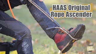 How to Set Up a HAAS® Original Rope Ascent System [upl. by Ezar]