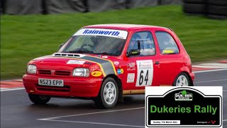 Stage 6  Dukeries Rally 2024  Nissan Micra 1400  Chris Worrall  Tom Worrall [upl. by Bez653]