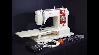 Janome New Home XL II sewing machine [upl. by Wyler170]