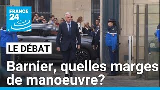 Barnier quelles marges de manoeuvre • FRANCE 24 [upl. by Noorah]