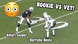 Amari Cooper Vs Darrelle Revis 😳 ROOKIE Vs VET 2015 WR Vs CB [upl. by Eneles473]