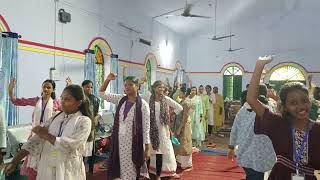 जगत की ज्योति बानोSunday School Camp Korbaशिक्षा शिविरJagat ko Jyoti BanoSadri christiansong [upl. by Tami]