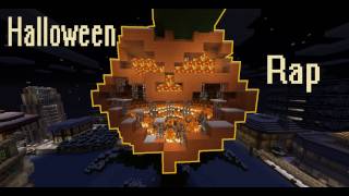 Minecraft  quot Halloween Rap quot Music Video [upl. by Ayekam829]