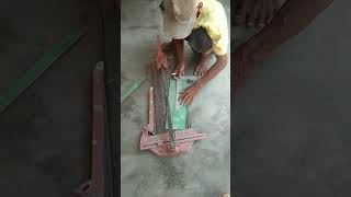 Alat pemotong keramik granite manual tile cutter tukang keramik granite [upl. by Faludi]