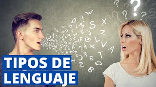 Los TIPOS DE LENGUAJE cuáles son características y ejemplos💬 [upl. by Linus]