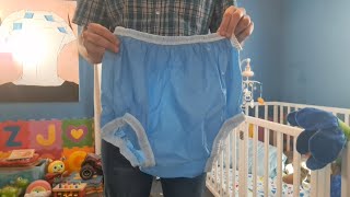 Carer incontinence plastic pants now come in different colors [upl. by Josias64]