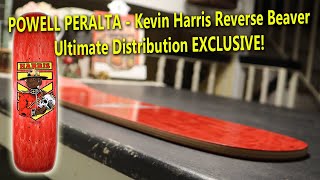 POWELL PERALTA  Kevin Harris Reverse Beaver FREESTYLE deck  Ultimate Distribution EXCLUSIVE [upl. by Ertnom]