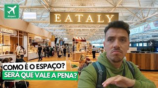 Visitamos o EATALY do AEROPORTO DE ROMA [upl. by Ennaeed]