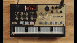 Korg Volca Drum Demo [upl. by Anaul68]