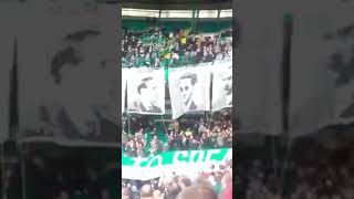 Celtic help promote an IRA display in their stadium [upl. by Kendra]