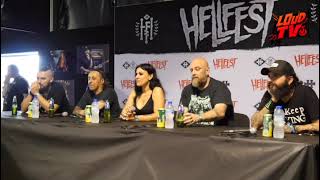 Lacuna coil will release a special project in 2022 Press conference at Hellfest 2022 [upl. by Labors335]