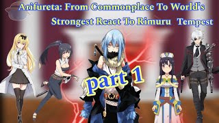 Arifureta From Commonplace To Worlds Strongest React To Rimuru Tempest  part 1  Gacha Reaction [upl. by Irim]