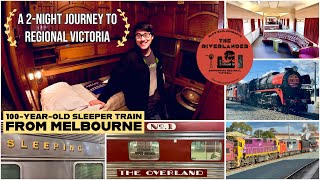 2Night on a 100YearOld Train From Melbourne The Riverlander A Slow Rail Journey Across Victoria [upl. by Anaitsirc]