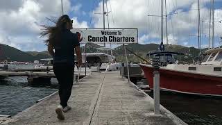 Lagoon 450F sailing catamaran BVI yacht charter [upl. by Chane]