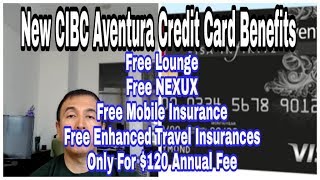 Refreshed CIBC Aventura Credit Card Benefits Dwarf Other Travel Credit Cards [upl. by Oivat]