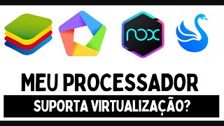 Como descobrir se o Processador Possui Virtualização VIRTUALIZAÇÃO WINDOWS [upl. by Adamsen]