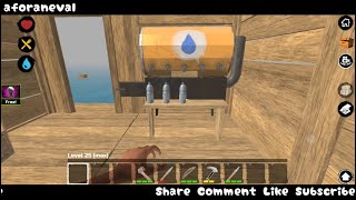 How to use the mechanical watermaker in Survival amp Craft [upl. by Nomsed]