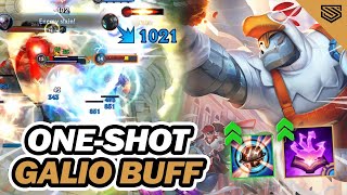 ALL OF GALIOS ABILITIES GOT BUFFED WHAT ARE RIOT THINKING 🔥 Galio Wild Rift Gameplay [upl. by Rhtaeh]