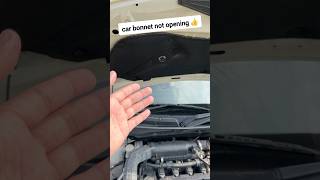 कार का bonnet open नहीं हो रहा 🤦  car bonnet not opening  wagonoctane shorts [upl. by Rolyt]